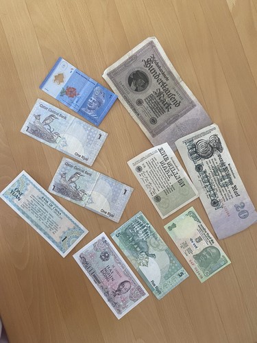 Reichsmark 1923 alte scheine - /,