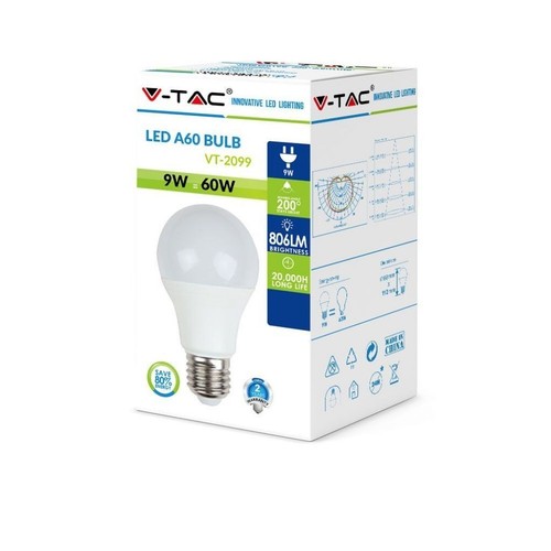 Led lampen bulb tac e27 - led-lampen,