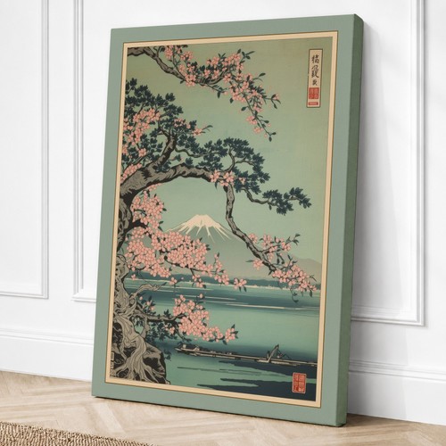 Kirschblüte über wasser - über,