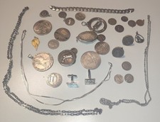 Konvolut Altsilber Schmuck Mix