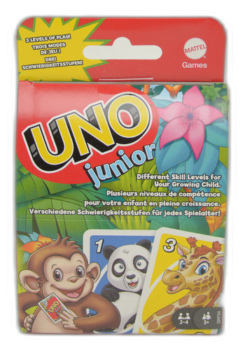 Mattel uno junior kinder - mattel,