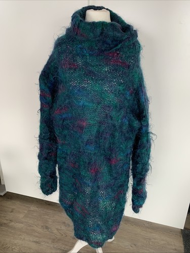 Mohair strickkleid wollkleid - mohair,