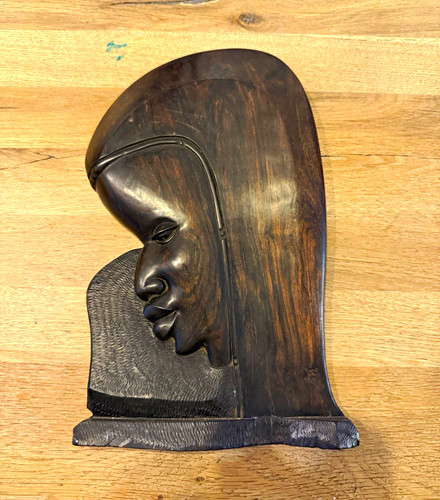 Afrikanisches holzrelief - afrikanisches,