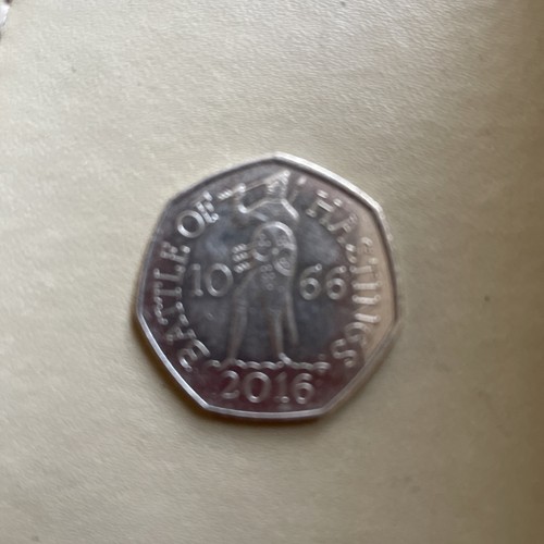 50p seltene münze die - ,