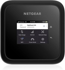 NETGEAR Nighthawk M6 (MR6150), 5G Router Sim-Karte WiFi 6, Tragbarer 5G LTE Mode