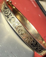 Bangle Gold 333 Ornate