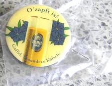 OKTOBERFEST-auch in Köln-GAFFEL KÖLSCH PIN-ca : 3 cm-O ´zapft is !-GAFFEL KÖLSCH
