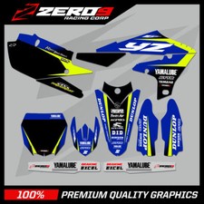 YAMAHA MOTOCROSS GRAFIKSATZ MX ABZIEHBILDER: YZ YZF 65 85 125 250 450 PRIME BLAU/YEL