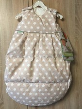 Odenwälder Baby nest Daunen Schlafsack 70 NEU Daunenschlafsack Sterne beige