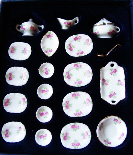 Speiseservice rosa rose mit - rose,
