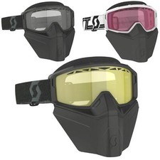 Scott Wintersport Schnee Brille Primal Safari Facemask Clear Schneemobil