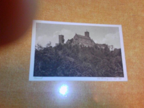 Eisenach die wartburg von - ak, /