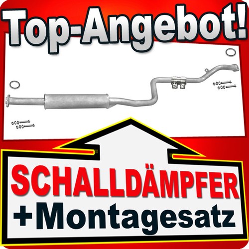 Mittelschalldämpfer für