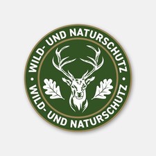 Magnetschild wild und - magnetschild, "wild-