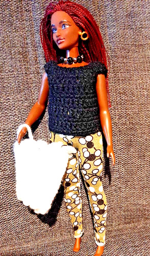 Barbie curvy leggins 2 - m,
