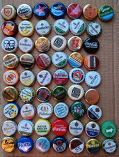 57 verschiedene - Kronkorken aus Deutschland und Europa