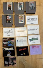 NES Spiele Konvolut + Anleitungen Mario Probotector Gradius…