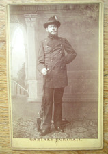 Altes Portrait Foto Förster /