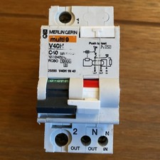 Merlin Gerin RCBO 40 Amp 30mA