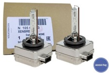 2X ORIGINAL XENON LAMPE