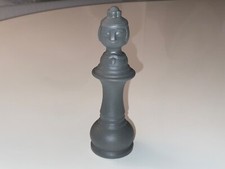 Schachfigur Dame  grau 13 cm Designer Wiinblad von Rosenthal