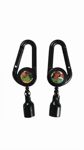 Feuerzeughalter mit karabiner - mit,
