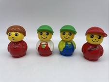 Lego Duplo Primo Figuren Mann Cap Grün Rot Haare Gelb Konvolut