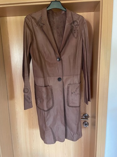 Ledermantel feines lammleder - ledermantel,