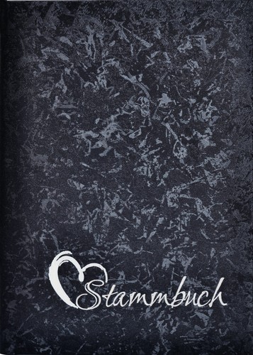 Stammbuch elva schwarz - stammbuch, "elva",
