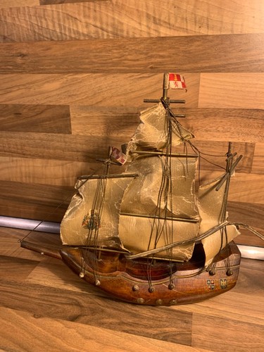 Modell segelschiff aus - aus, holz