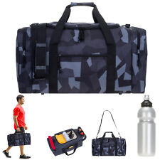 Sporttasche Reisetasche Spear Bag Tasche groß Gym 55 cm 657 Herren Camo Grau +f