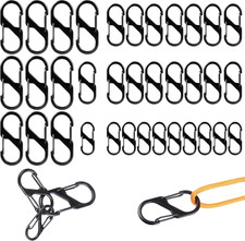 36 Stück S Karabiner Mini