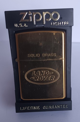 Zippo lighter land - rover, neu