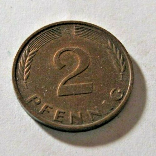 Pfennig dm münze - 2,
