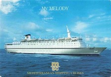 Dampfer Oceanliner MSC Mv Melody Mediterranean Cruises