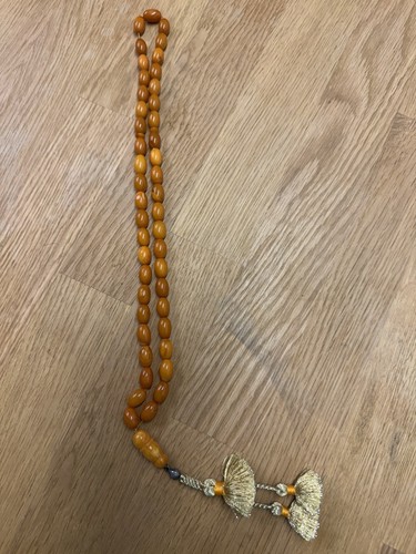 Vintage tesbih naturbernstein - tesbih,