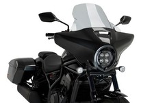 Windschutzscheibe High-Road Honda CMX 1100T REBEL 23 Rauch grau 21545H C-Ware