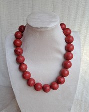 Vintage Korallenkette XXL 50cm