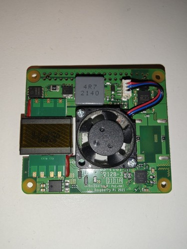 Raspberry poe hat modul - raspberry, hat-modul