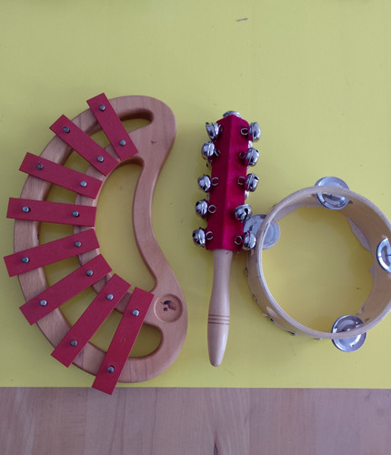 Set vn musikinstrumente - 3-er,