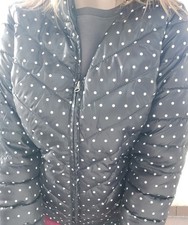 Süße Jacke schwarz weiß mit