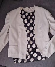 2 Teile- Set- Blazer( Creme