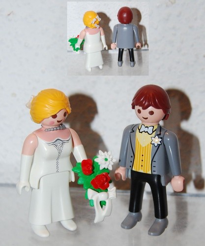 Playmobil brautpaar heiraten - brautpaar,