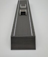 Bahnsteig H0, Bahnsteig mit Mittelabgang, Höhe wählbar