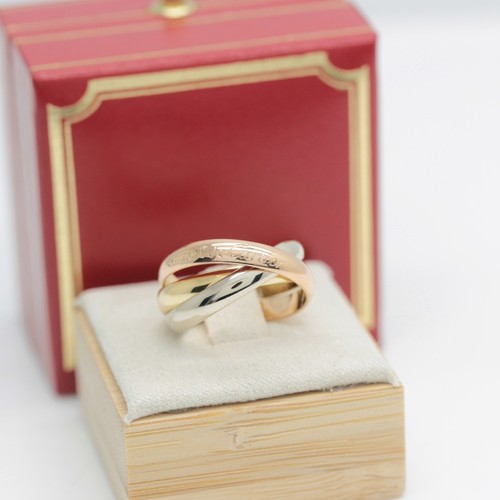 Cartier trinity tricolour 18kt - trinity,