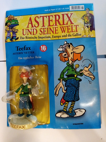 Asterix comicfigur von - asterix, firma