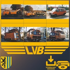 6 Fotos, LVB, Arbeitswagen