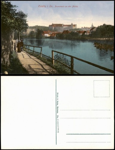 Ansichtskarte colditz - ansichtskarte,