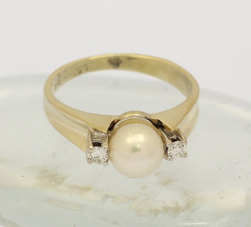 Ring 14kt 585 - ring, gelb