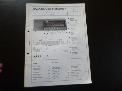 Original service manual - original,